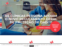 Tablet Screenshot of clinicaspersona.com